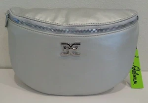 Sam Edelman SOPHIA Silver New Womens Shoulder Belt Bag - Picture 1 of 10