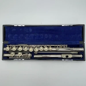 YAMAHA YFL-23 Flute Second hand NICKEL SILVER INSTRUMENT with case From JAPAN - Picture 1 of 24