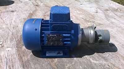 DropsA B3/B14 0.18kw Electric Motor (1360rpm 230v) With Pump (37054) • 65£