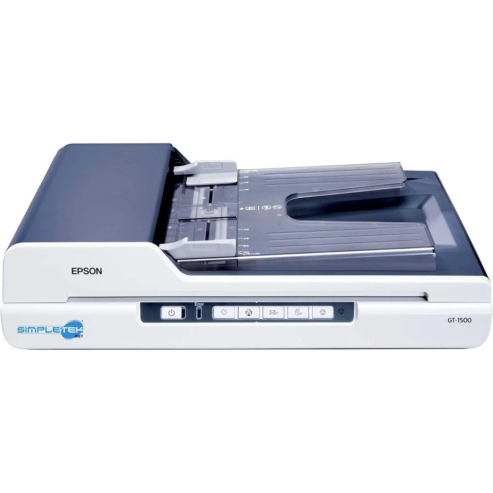 Epson Workforce GT-1500 Scanner With ADF Flatbed USB - Image 1 of 4