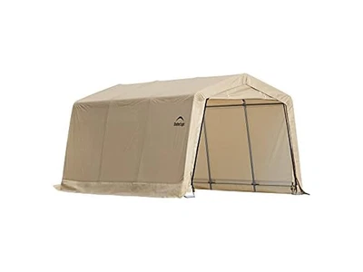 ShelterLogic 10' x 15' x 8' Peak Style Roof Instant Garage Carport Car Canopy