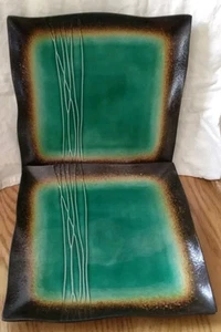 2er Set Baum GALAXY JADE Quadratische Essteller ERSATZ 10,5" Keine Chips - Bild 1 von 7