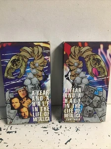 Metallica VHS Movies A Year And A Half In The Life Documentary Vintage - Bild 1 von 7