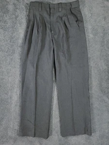 Smitty Pleated Grey Umpire Plate Pants 32 waist Flexible Waist Band Stretchy - Picture 1 of 10
