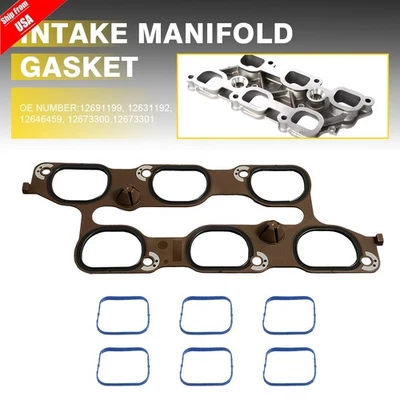 Cylinder Intake Manifold Gasket Kit for Cadillac CTS SRX 3.0L 3.6L 2010-2016 — 第 1/4 张图片