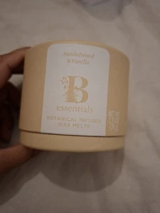 Sandalwood And Vanilla Botanic Infused Wax Melts, Made In India,Fragrance - Picture 1 of 9