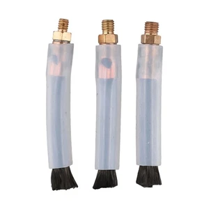 Acid Scrub Brushes Weld Cleaning 3pcs Acid Carbon Fiber Head Weld Brushes - Picture 1 of 24