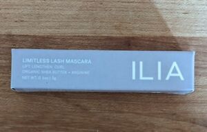 BNIB ILIA Limitless Lash Mascara in After Midnight 3g Deluxe Travel Size Clean