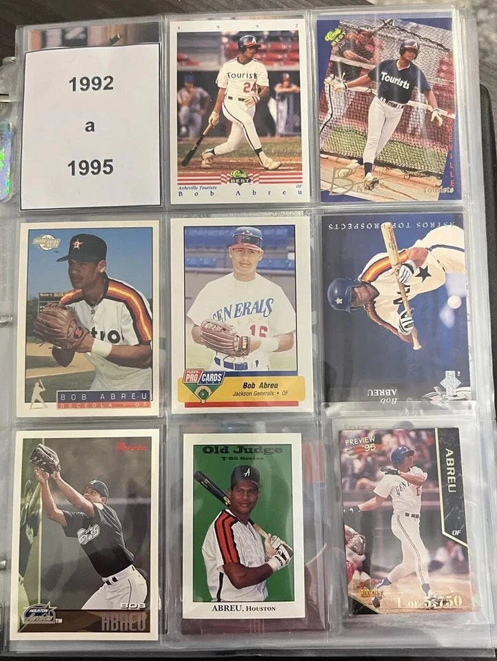 BOBBY ABREU MLB Star Baseball (312) Diferentes Tarjetas Especiales Colección 1992-2008 Foto 1 de 4