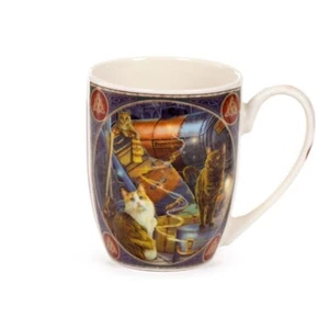 LISA PARKER WITCHWOOD EXPRESS KATZE PORZELLAN TEE KAFFEEBECHER - Bild 1 von 3