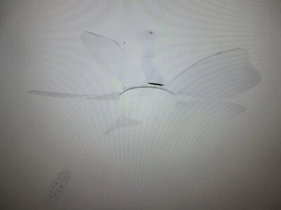 Yuhao 30 in. Indoor Low Profile Integrated LED Light White Kids Ceiling Fan - Image 1 of 4