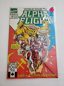 Marvel Alpha Flight #109 World Tour '92 Chaos in the Commonwealth!  - Picture 1 of 2