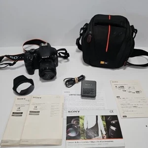 Sony Aps-c Alpha a3000 ILCE-3000K MP Digital Camera 18-55mm 3.5-5.6 OSS Lens - Picture 1 of 24