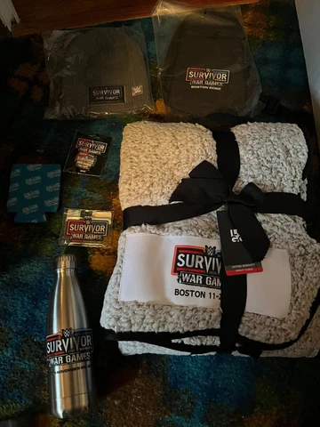 WWE Survivor Series 2022 Boston VIP Gift Bag Rare WrestleMania bag blank etc Cover