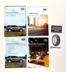 2015 LAND ROVER DISCOVERY SPORT OWNERS MANUAL SET OEM CASE - Picture 1 of 2