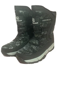 Kids Boys Snow Boots Winter Waterproof Slip Resistant Cold Weather 37 Cm - Picture 1 of 10