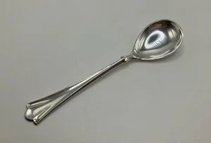 Magnus AASE / Olsens 830S Silver NORWAY Norwegian LILJE Lily Demitasse Spoon - Picture 1 of 9
