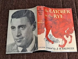 J D Salinger The catcher in the rye 1st edition 5th printing HB in facsimile DJ - Picture 1 of 10