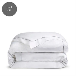 Dip & Doze 100% Organic Cotton Embroidered Duvet Cover Bedding King (USED) Fair - Picture 1 of 16