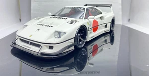 GT SPIRIT GT470 2023 FERRARI F40 LB WORKS WHITE L/E 1:18 SCALE - Picture 1 of 14