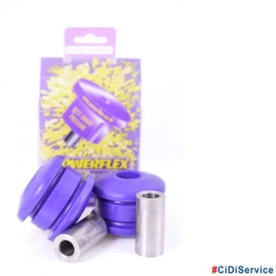 Kit 2 Boccole Silent Block Powerflex Posteriori Braccio Anteriore Fiat 500 (312) - Imagen 1 de 3