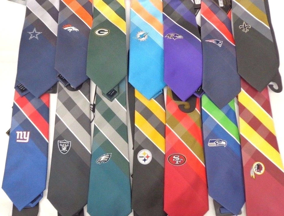 NFL Men's WP Grid Neck Tie by Eagle Wings - Image 1 of 1