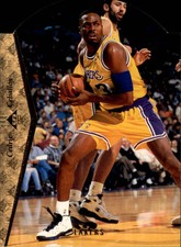 1994-95 SP Die Cuts Los Angeles Lakers Basketball Card #D91 Cedric Ceballos