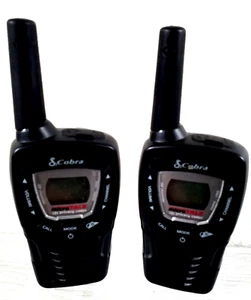 2 Cobra Microtalk Walkie Talkie Two Way Radios CXT385 & CXT345 Tested - Zdjęcie 1 z 5