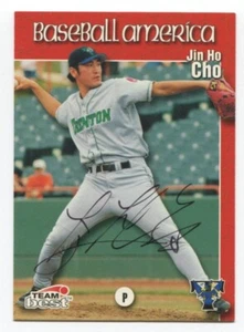 1999 Team Best Jin Ho Cho Signed Card Baseball MLB Autographed AUTO #24 - Picture 1 of 2