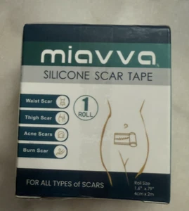 Silicone Scar Tape 1.6" x 79" Improves appearance of damaged skin EXP 10/27 NEW - Picture 1 of 6