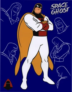 HOJA DE MODELO DE POSE CLÁSICA ESPACIAL GHOST Póster Pin Up HB TV - Imagen 1 de 1