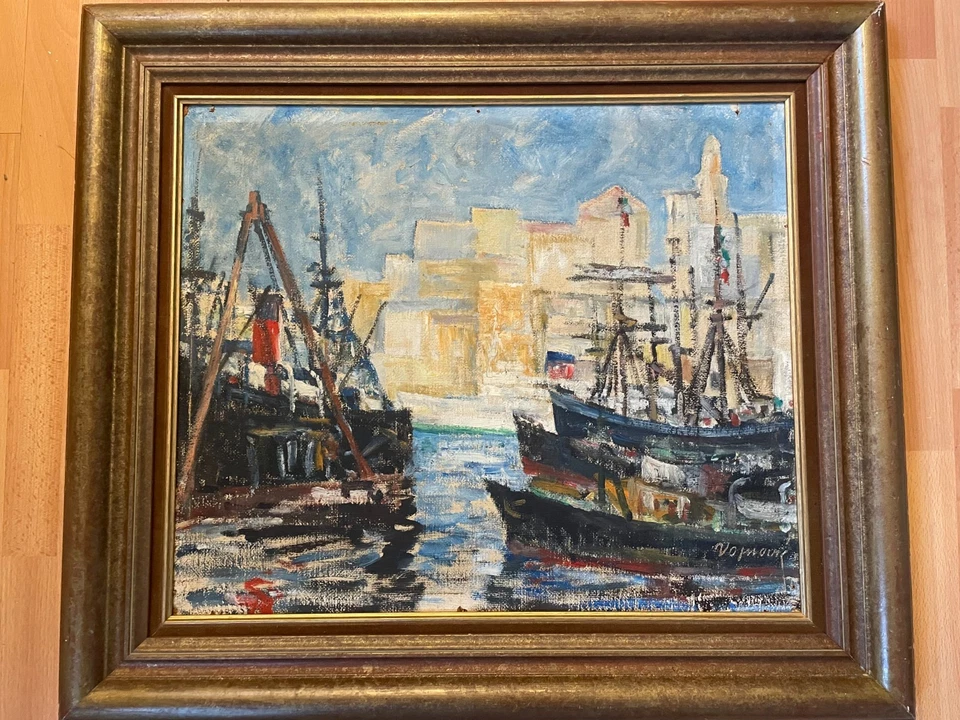 MAGNIFIQUE HSP SIGNEE PEINTURE RUSSE PETIT PRIX DEPART - Photo 1/3