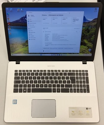 Notebook Asus Vivobook Pro 17 usato in ottime condizioni - Immagine 1 di 4
