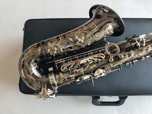 SX90R Saxophone Alto Black Nickel Silver Alloy Alto Sax With Case Mouthpiece - Picture 1 of 11