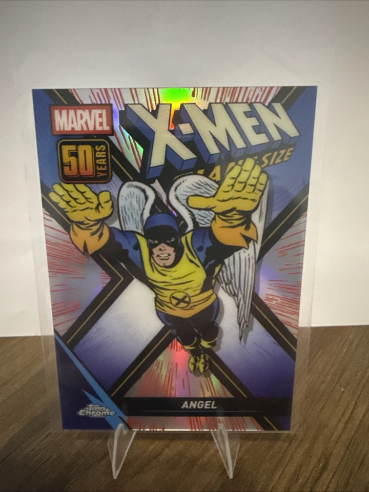 2025 Topps Chrome Marvel Angel X-Men Giant Size 50th Anniversary #XM-7 - Image 1 of 4