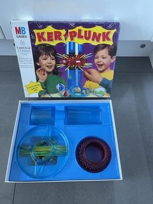 Vintage Kerplunk Ker-Plunk Board Game MB Games 1992 - Image 1 of 4