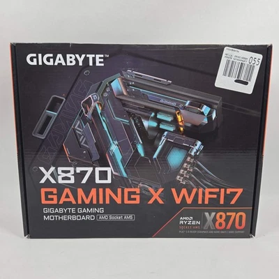 New Gigabyte X870 Gaming X WiFi7 AM5 ATX Gaming Motherboard - Image 1 of 4