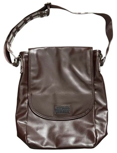 Disney Star Wars Chewbacca Brown Leather Messenger Bag Satchel Purse - Picture 1 of 9