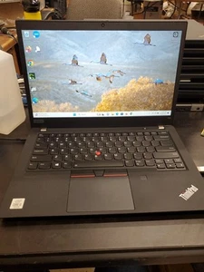 Lenovo ThinkPad T14 14" i5-10210U 1.8GHz 16GB RAM 256GB SSD Win11 61325-15 - Picture 1 of 20