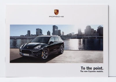 Porsche Cayenne Segunda Generación Paquete de Prensa y CD-ROM, 2010, Nuevo, Sin Leer Foto 1 de 4