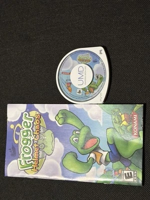 Frogger Helmet Chaos (Sony PSP, 2005) Disc Only - Tested - Image 1 of 3