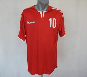 Hummel Football Template Jersey #10 Red T-Shirt Activewear Size 2XL Soccer - Picture 1 of 5