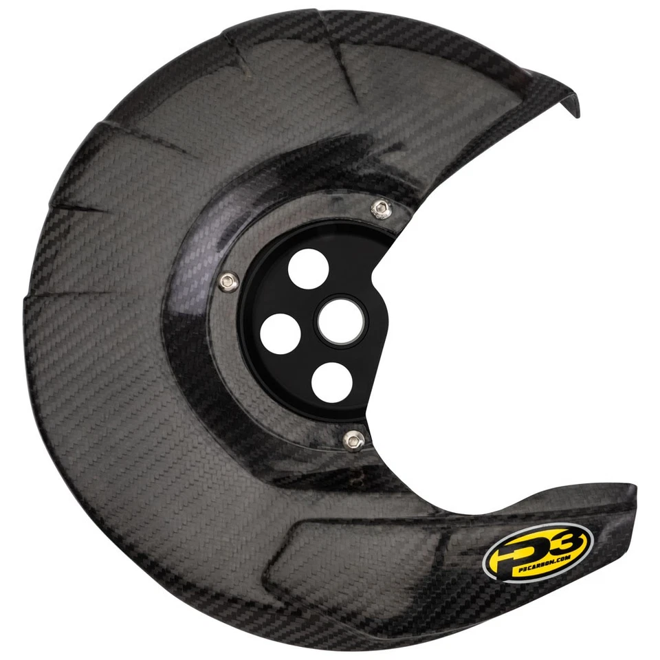 Kit protector de disco de freno delantero de carbono P3 para Husqvarna FE 501w 2024 Foto 1 de 1