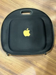 Vintage rzadka karim rashid for leeds apple torba na laptopa pomarańczowe logo - Zdjęcie 1 z 9