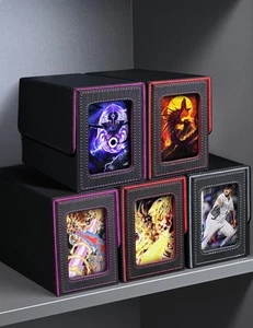 MTG Deck Box with 2 Commander Display Double Deck Box for 260+ - Picture 1 of 8