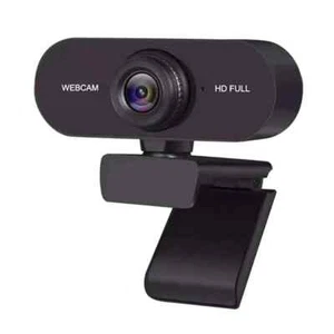 WEBCAM FULL HD 1920x1080 PC MICROFONO SKYPE ZOOM SMARTWORKING VIDEO CHIAMATE - Afbeelding 1 van 8