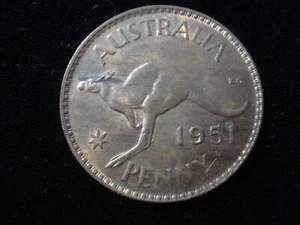 Australian 1951 Penny Coin High Grade (SA06). - Picture 1 of 2