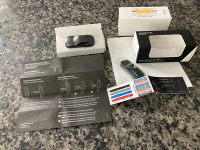 PORSCHE DESIGN OEM 911 AIR FRESHENER DIFFUSER W/NATURE SPIRIT SCENT IN DK. GREY. - Image 1 of 4