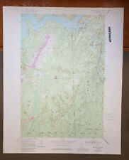 Babbitt NE, Minnesota Original Vintage 1984 USGS Topo Map 27" x 22" 