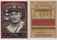 2013 Panini Cooperstown Collection Red Crystal Shard /399 Honus Wagner #14 HOF